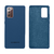 Capinha Celular Galaxy Note 20 Silicone Cover Aveludado Azul Holandês