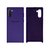 Capinha Celular Galaxy Note 10 Silicone Cover Aveludado Roxo