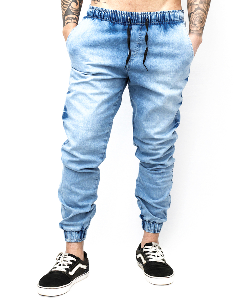 Calça Jogger - Jeans Azul - Comprar em Polo Marine