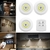 Set de luces x3 con control - tienda online