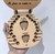 Caja de dientes de madera - Amapola