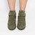 Botas de Velcro - Verde Musgo Camurça - comprar online