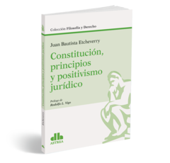 Constitución, principios y positivismo jurídico - Etcheverry, Juan - Editorial Astrea