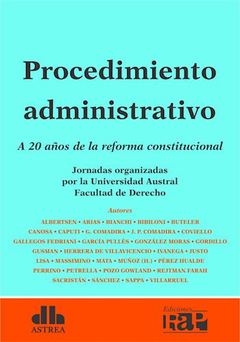 Procedimiento administrativo - Albertsen, Jorge/Arias, Verónica - Editorial Astrea