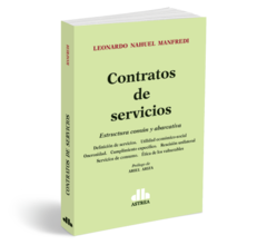 Contratos de servicios - Manfredi, Leonardo - Editorial Astrea