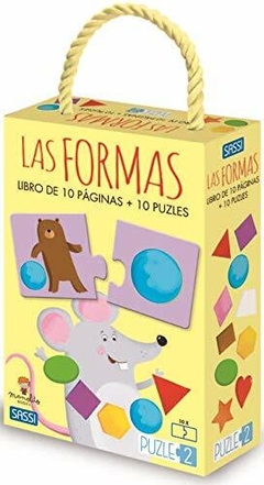 LAS FORMAS LIBRO DE 10 PAGINAS + 10 PUZLES - MANOLITO BOOK