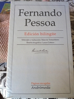 FERNANDO PESSOA PAGINAS ESCOGIDAS [EDICION BILINGUE] DE PESSOA FERNANDO