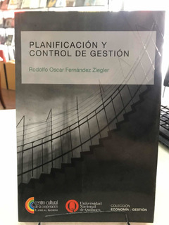 PLANIFICACION Y CONTROL DE GESTION (COLECCION ECONOMIA Y GESTION) DE FERNANDEZ ZIEGLER RODOLFO OSCAR