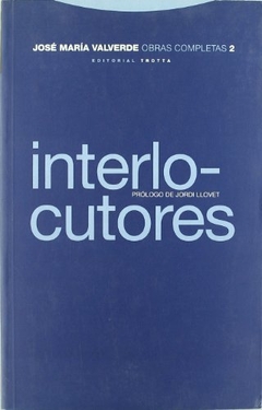 INTERLOCUTORES-JOSE MARIA VALDERDE