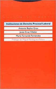 INSTITUCIONES DE DERECHO PROCESAL LABORAL-VV.AA