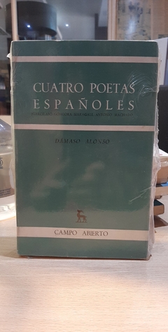 CUATRO POETAS ESPAÑOLES-DAMASO ALONSO