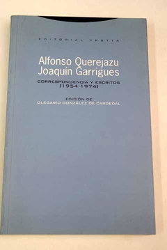 CORRESPONDENCIA ESCRITOS- ALFONSO QUEREJAZU