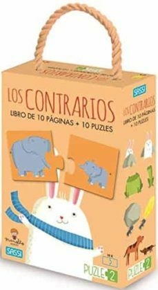 LOS CONTRARIOS LIBRO DE 10 PAGINAS + 10 PUZLES - MANOLITO BOOK - buy online