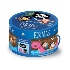 PIRATAS LIBRO + PUZLE GIGANTE - MANOLITO BOOKS