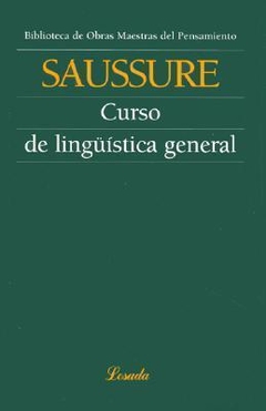 CURSO DE LINGUISTICA GENERAL- Saussure Ferdinand De