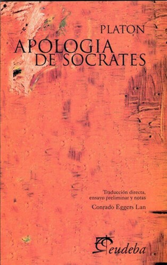 Apología de Sócrates - Platón - Editorial Eudeba
