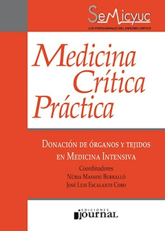 Donación de órganos y tejidos en medicina intensiva - Masnou Buralló José Luis Escalante Cobo - Ediciones Journal