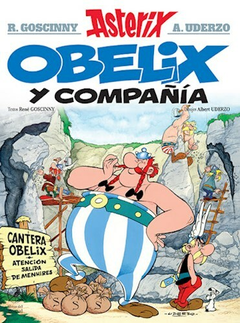 23. Asterix Obelix y Compañia - René Goscinny - Editorial Libros del Zorzal