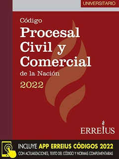 PROCESAL CIVIL Y COMERCIAL 2022-ERREIUS