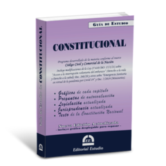 Guia de Estudio Constitucional - Editorial Estudio