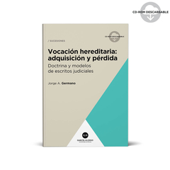 Vocación hereditaria adquisicion y perdida - Germano Jorge - Editorial Garcia Alonso