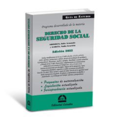 Guia de estudio Derecho de la Seguridad Social - Julio Grisolia - Editorial Estudio
