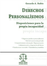 Derechos Personalisimos - Gerardo Rubio - Editorial Nova Tesis