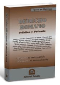 Guia de estudio Derecho Romano - Editorial Estudio
