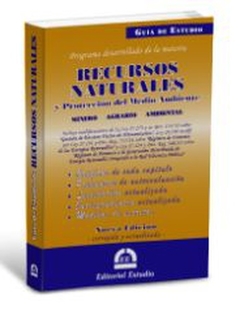 Guia de estudio de Recursos Naturales - Editorial Estudio