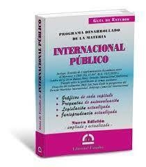 Guia de estudio Internacional Publico - Editorial Estudio