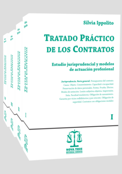 Tratado Practico de los Contratos 4 tomos - Silvia Ippolito - Editorial Nova Tesis