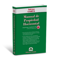 Manual de Propiedad Horizontal - Adrian Carta - Editorial Estudio