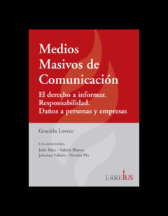 Medios masivos de comunicacion - Lovece Graciela - Editorial Erreius