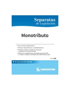 Separata De Monotributo