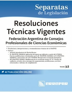 SEPARATAS RESOLUCIONES TECNICAS VIGENTES 4.5 - ERREPAR