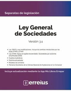 Ley General de Sociedades - Version 3.4 - Errepar