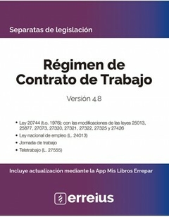 Regimen de Contrato de Trabajo - Version 4.8 - Errepar