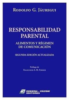 Responsabilidad Parental - Jauregui Rodolfo - Editorial Rubinzal Culzoni