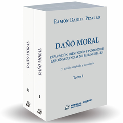 Daño Moral 2 Tomos - Pizarro Ramon Daniel - Editorial Rubinzal Culzoni