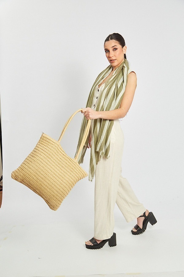 Bolsos playero de rafia Comprar en Mumma