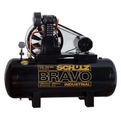 Compresor Schulz Linea Bravo Industrial Trifasico 5.5 Hp - 200 Lts