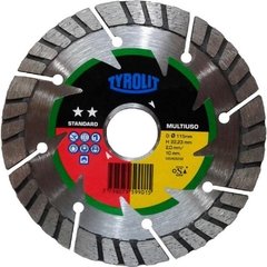 Disco Tyrolit Diamantado Multiuso Sector 10 Mm - 115 X 22.2 X 10 Mm - Multiuso C20405252