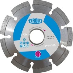 Disco Tyrolit-Premium Diamantado Segmentado Concreto - 178 Mm - 22.2 Mm Tipo LC