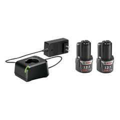 Kit Cargador Bosch Y 2 Baterias Ion-Litio 1600A01B6Z 12 Volt - 2 Ah + Gal 12V