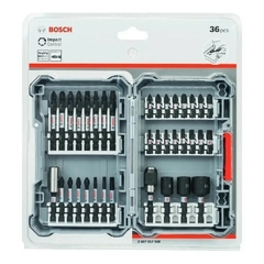 Set De Puntas Y Tubos De Impacto Bosch En Caja Plastica 36 Piezas Profesional Azul - comprar online