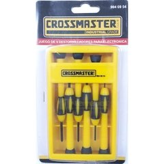 Juego Destornilladores Crossmaster Electronica X 6 Unid. 9940954 - Phillips Y Planos