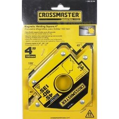 Escuadra Magnetica Para Soldar Crossmaster 9932264 - 4" - 101 Mm 23 Kgs.