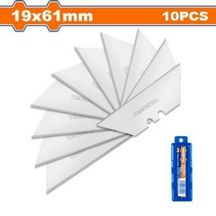 Hojas Para Cutter Trapezoidal Wadfow 61 X 19 Mm - Caja X 10 Unid. Wmk1K61