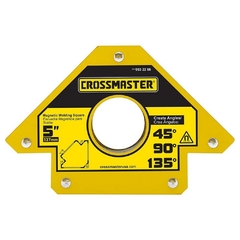 Escuadra Magnetica Para Soldar Crossmaster 9932266 - 5" - 125 Mm 34 Kgs.