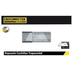 Hoja P/Cuchilla Trapezoidal Crossmaster P/Construccion En Seco 9932890 - X 10 Unides - comprar online